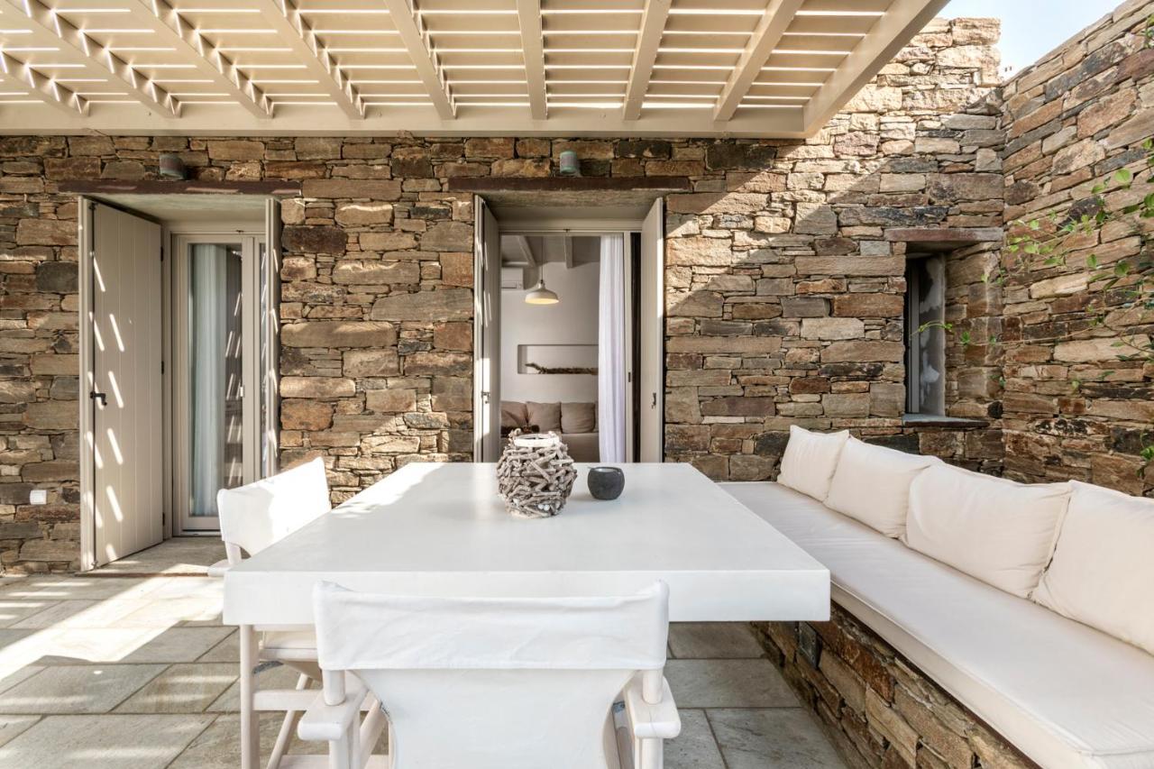 White Tinos Luxury Suites Steni Exterior photo