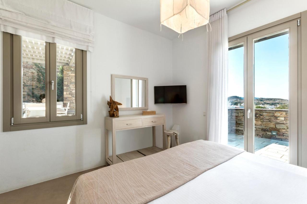 White Tinos Luxury Suites Steni Exterior photo