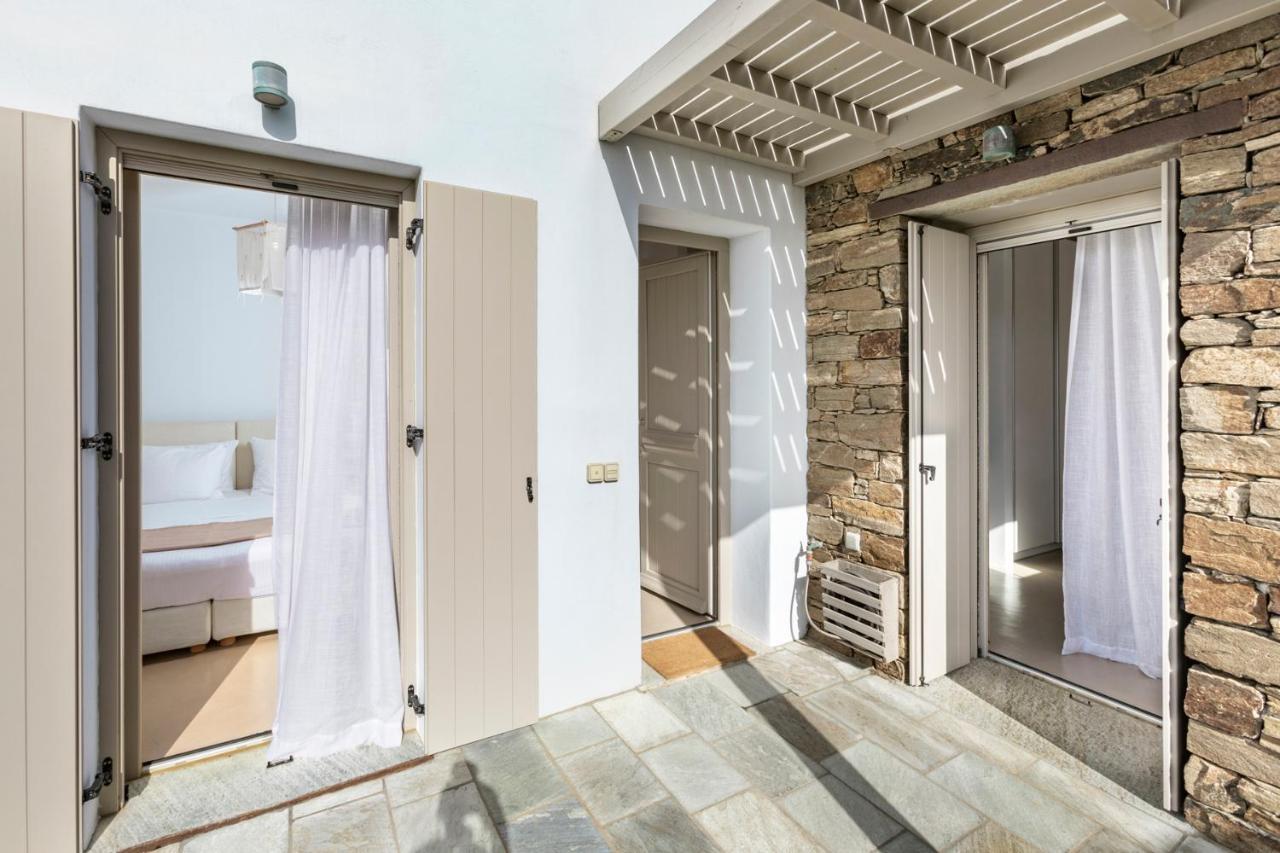 White Tinos Luxury Suites Steni Exterior photo