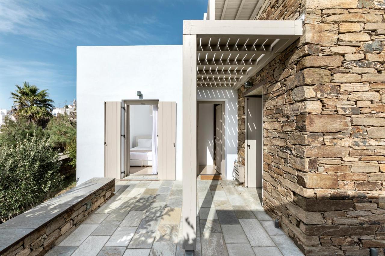 White Tinos Luxury Suites Steni Exterior photo