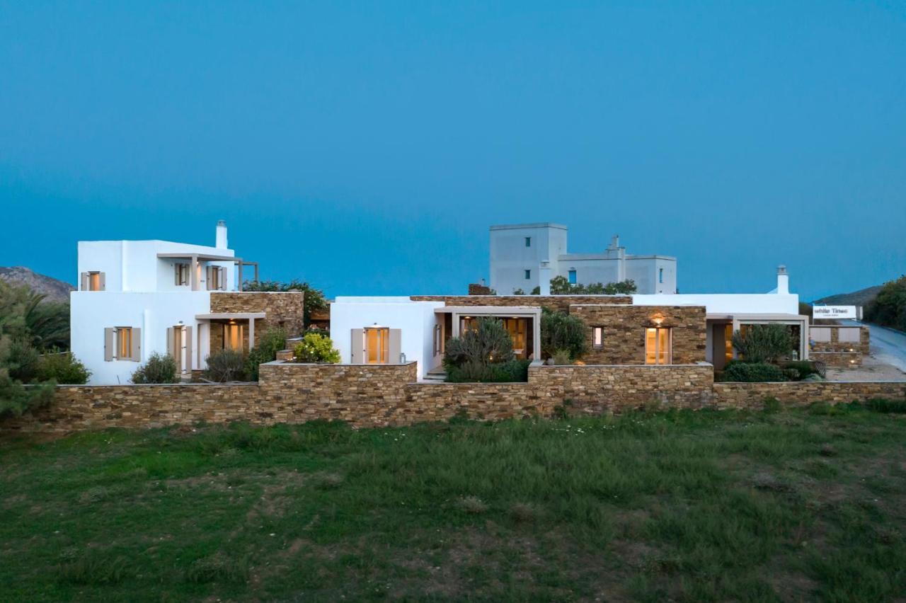 White Tinos Luxury Suites Steni Exterior photo