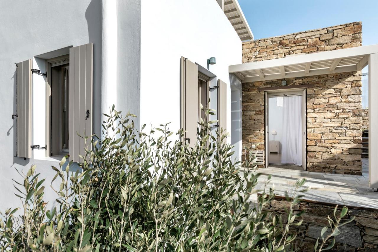 White Tinos Luxury Suites Steni Exterior photo