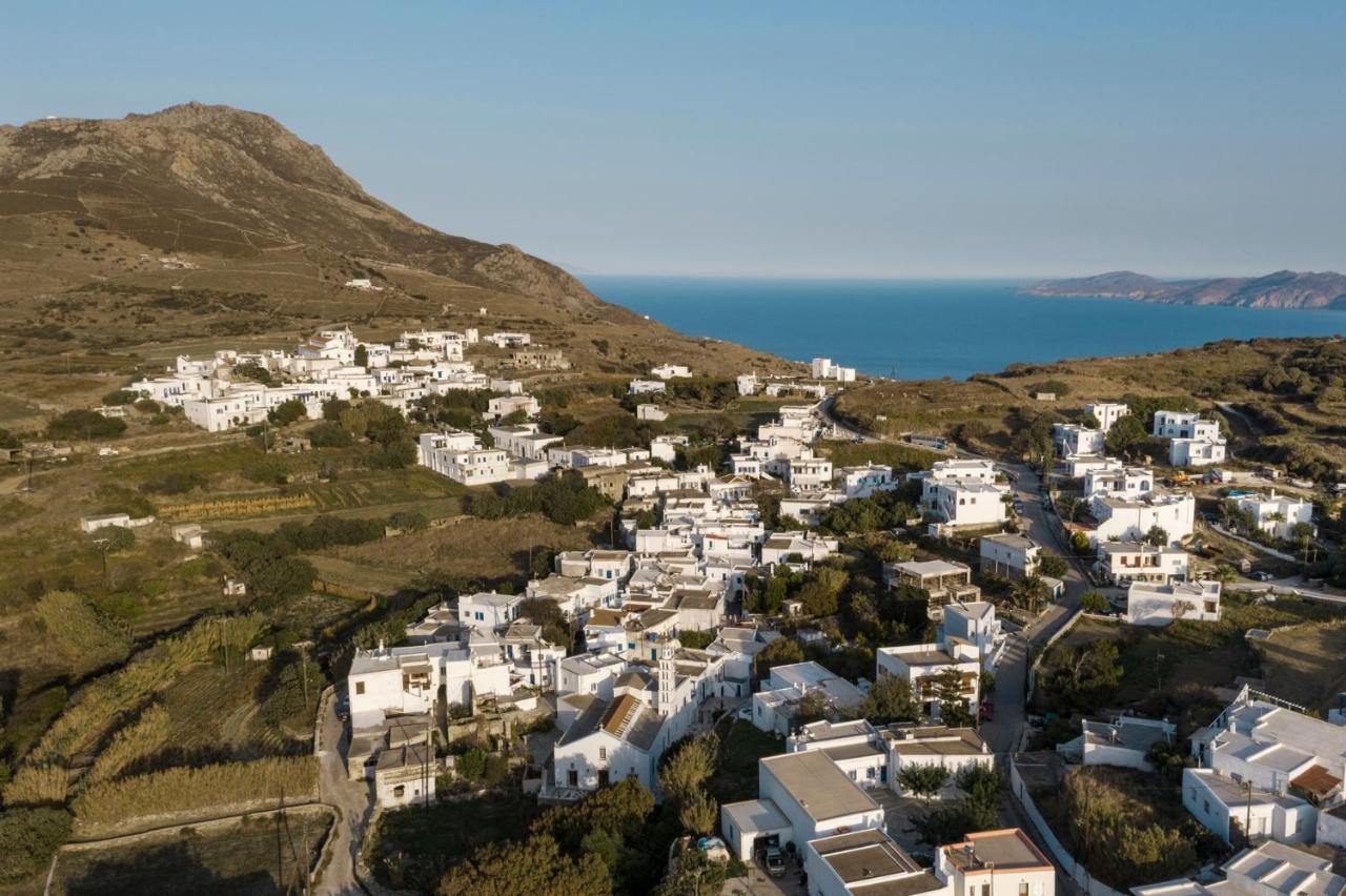 White Tinos Luxury Suites Steni Exterior photo